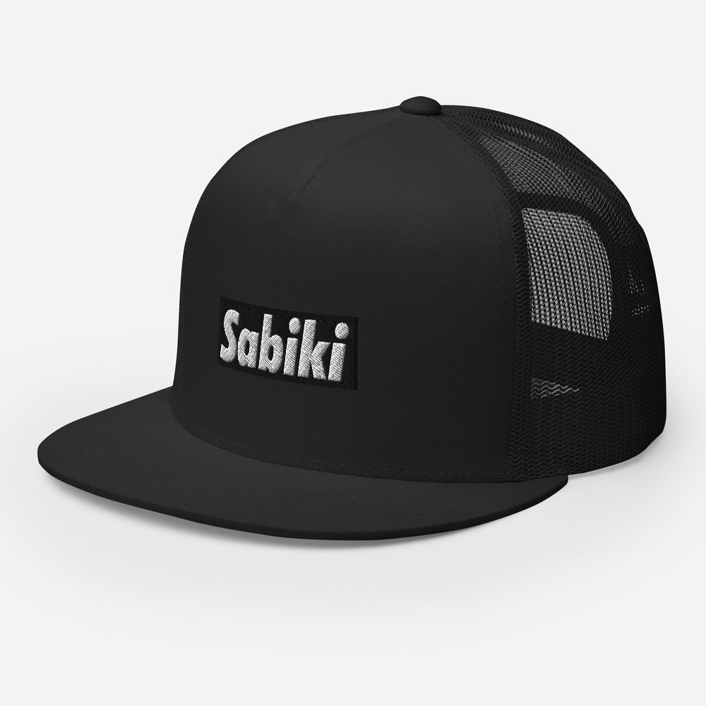 SABIKI Black Box tracker cap.