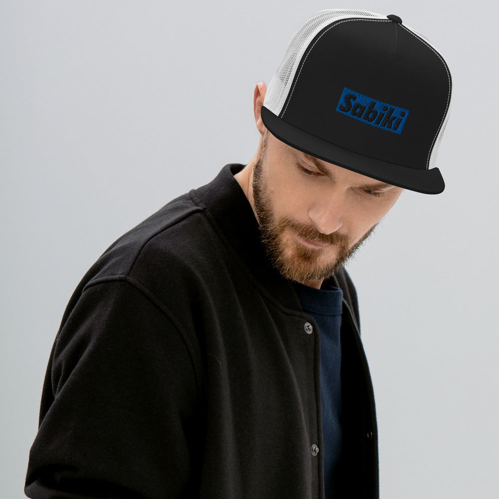 SABIKI blue Box tracker cap.