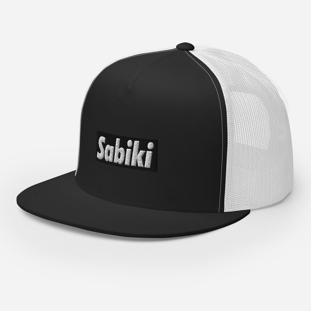 SABIKI Black Box tracker cap.