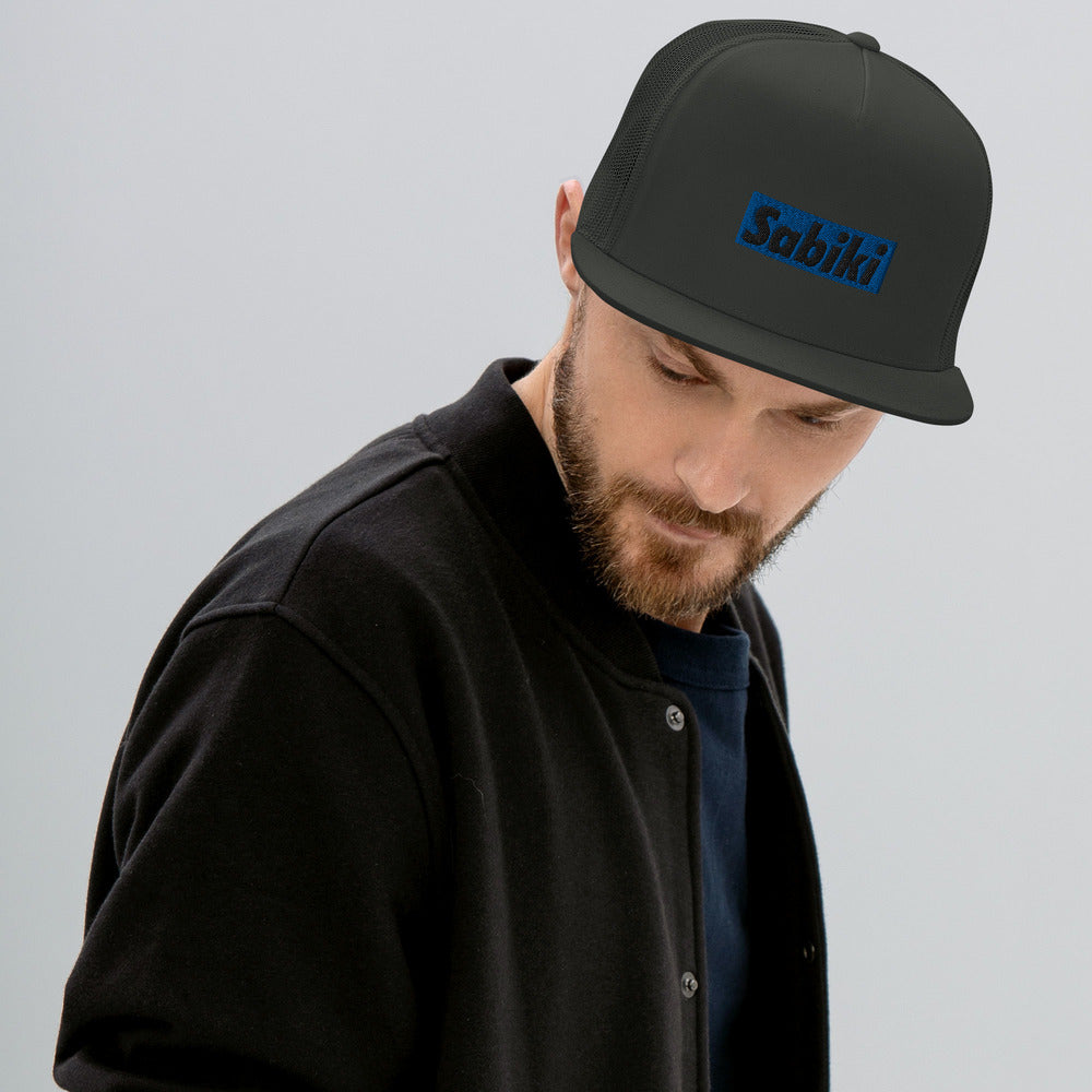 SABIKI blue Box tracker cap.