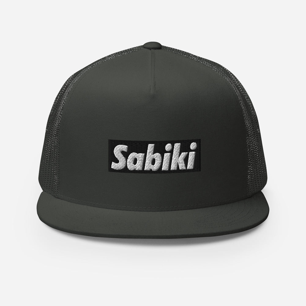 SABIKI Black Box tracker cap.