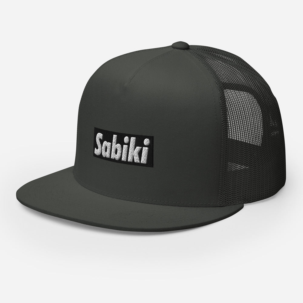 SABIKI Black Box tracker cap.