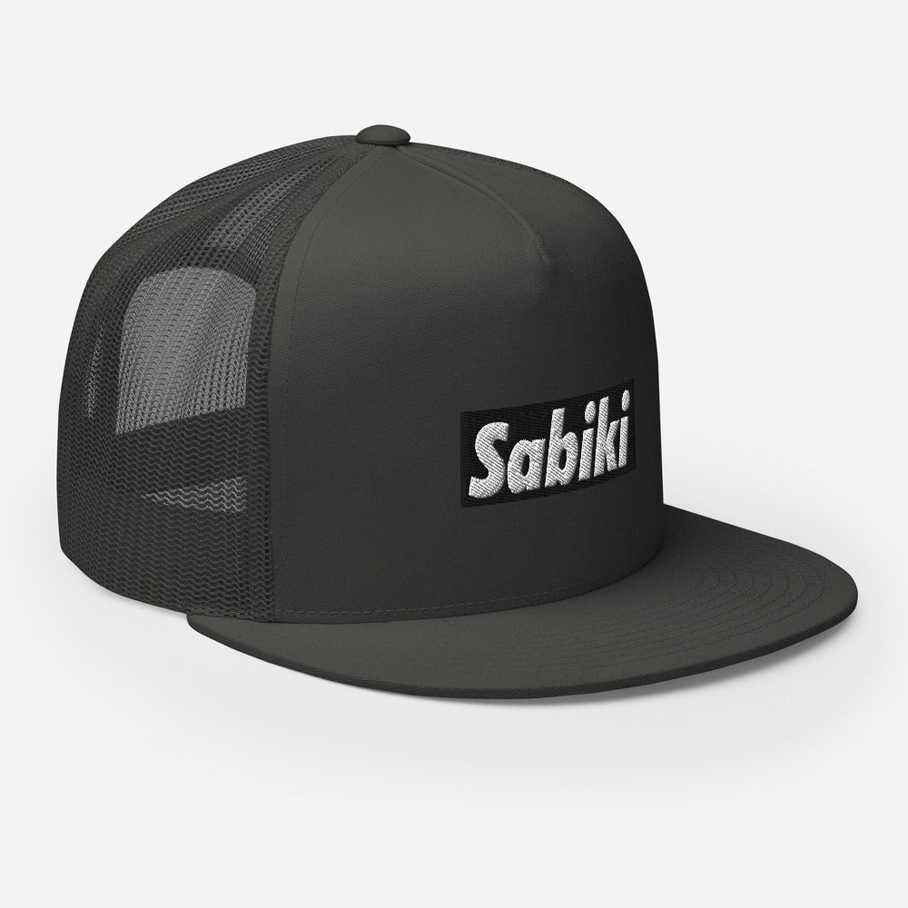 SABIKI Black Box tracker cap.