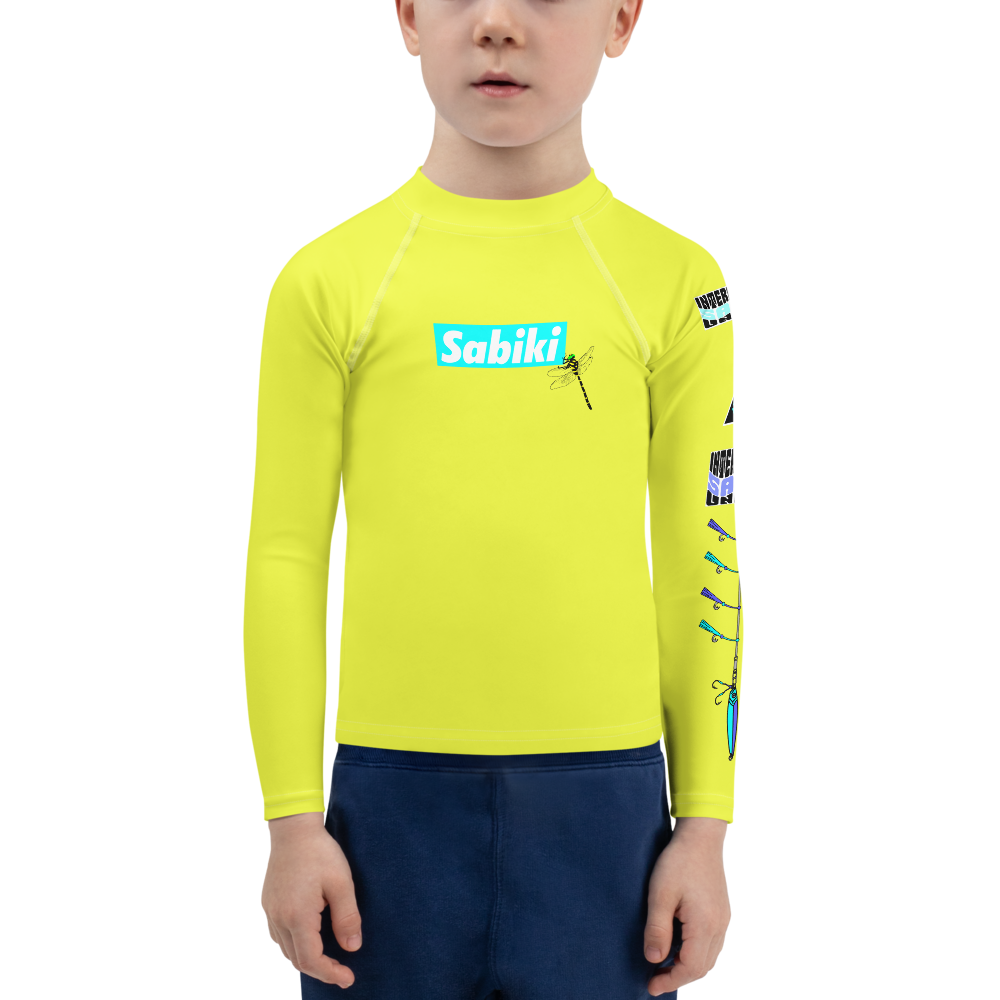 Kids Sabiki Oniyanma Rash Guard.