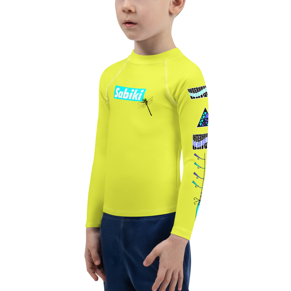 Kids Sabiki Oniyanma Rash Guard.