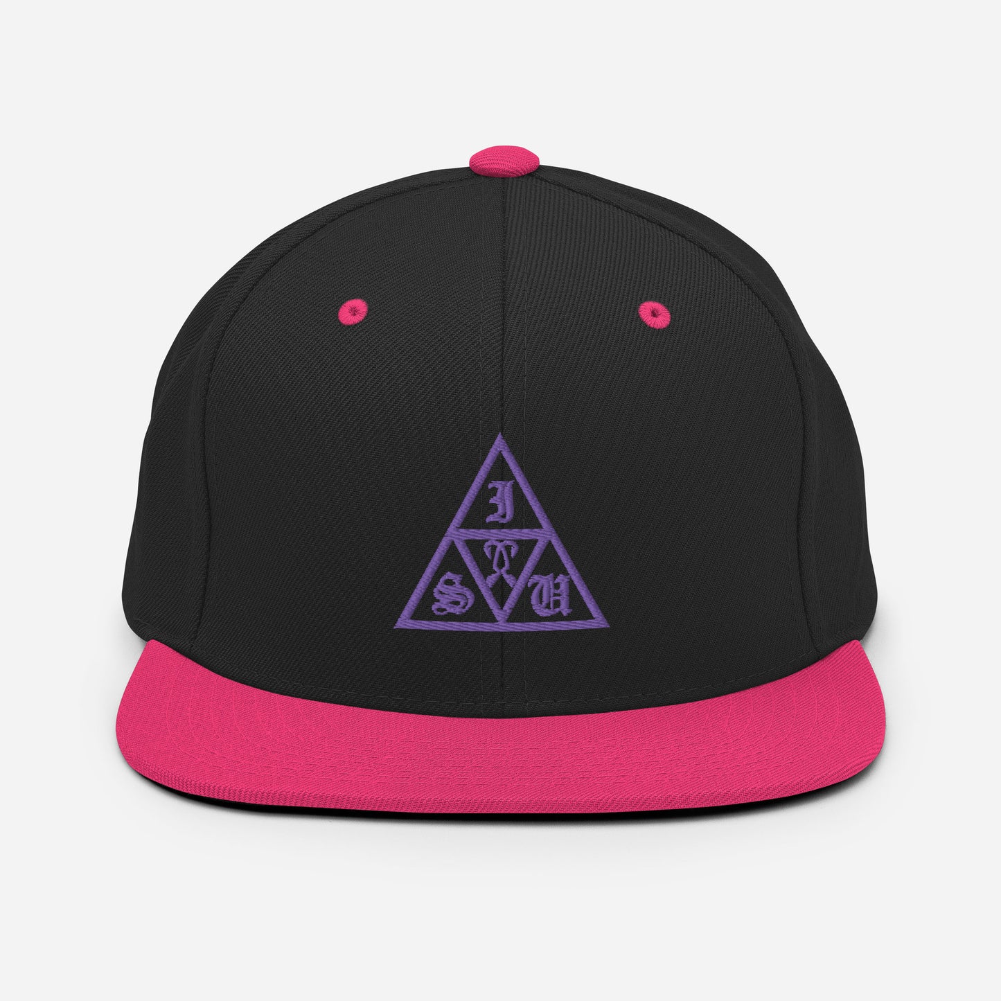 Purple Delta Sabiki Snapback Hat.