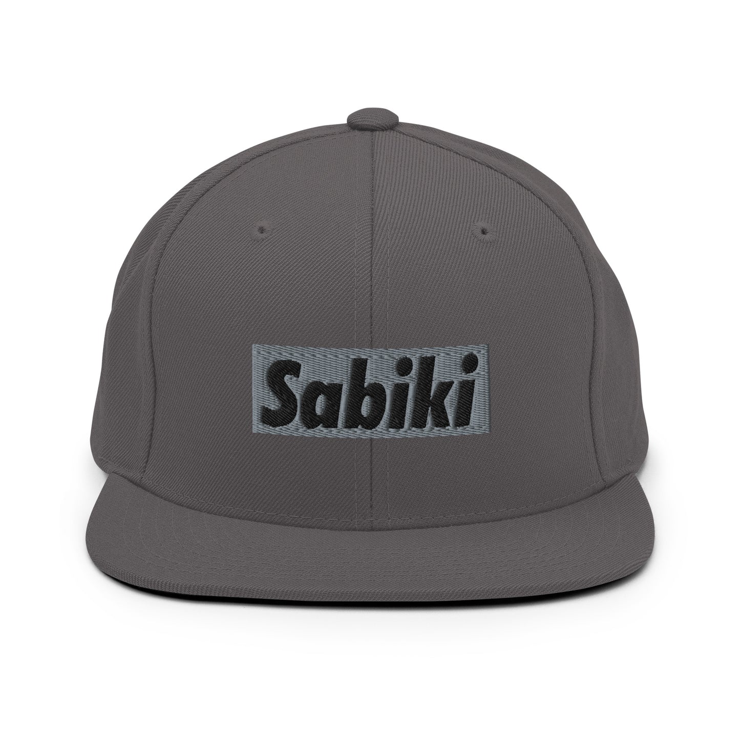 Silver Sabiki Box Snapback Hat
