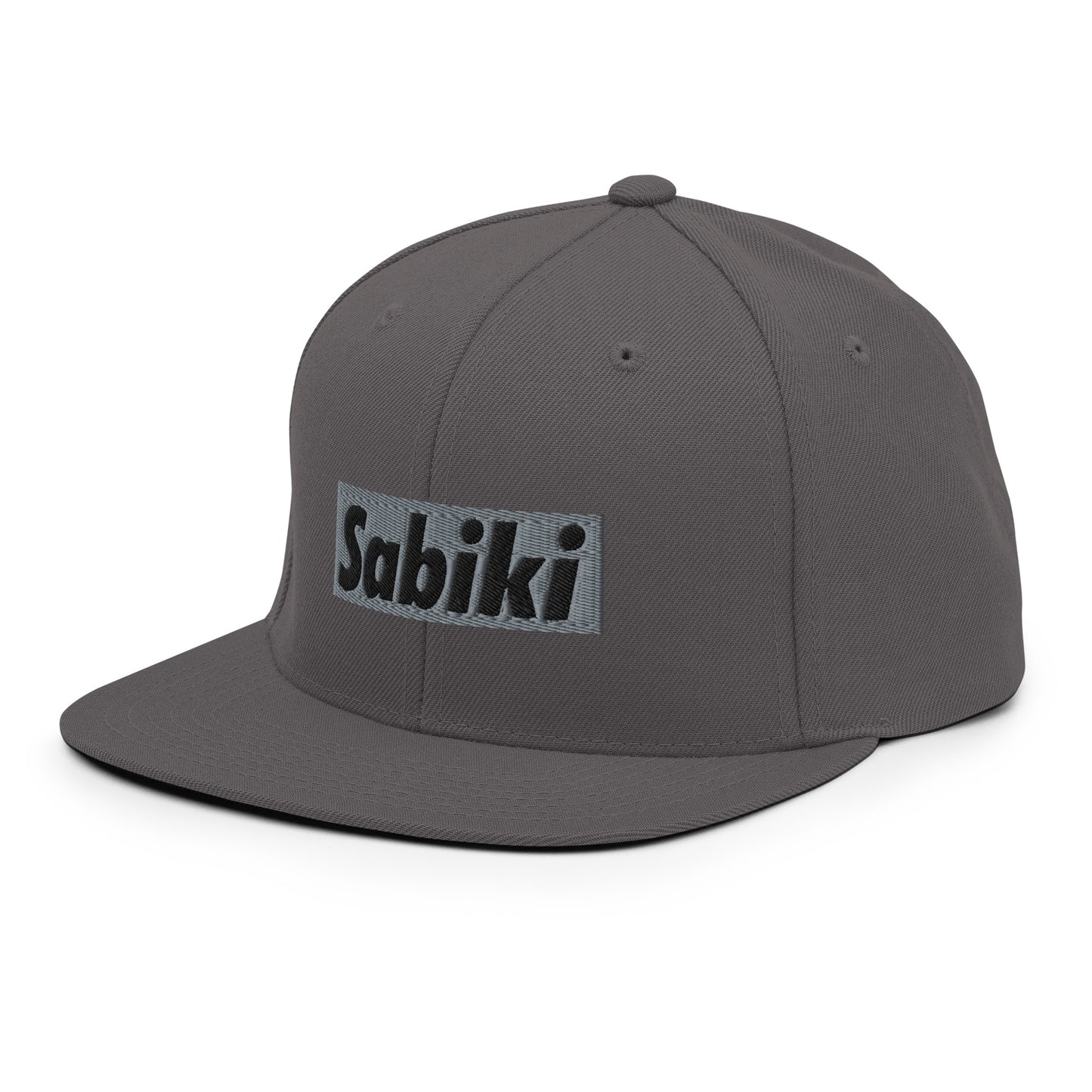 Silver Sabiki Box Snapback Hat