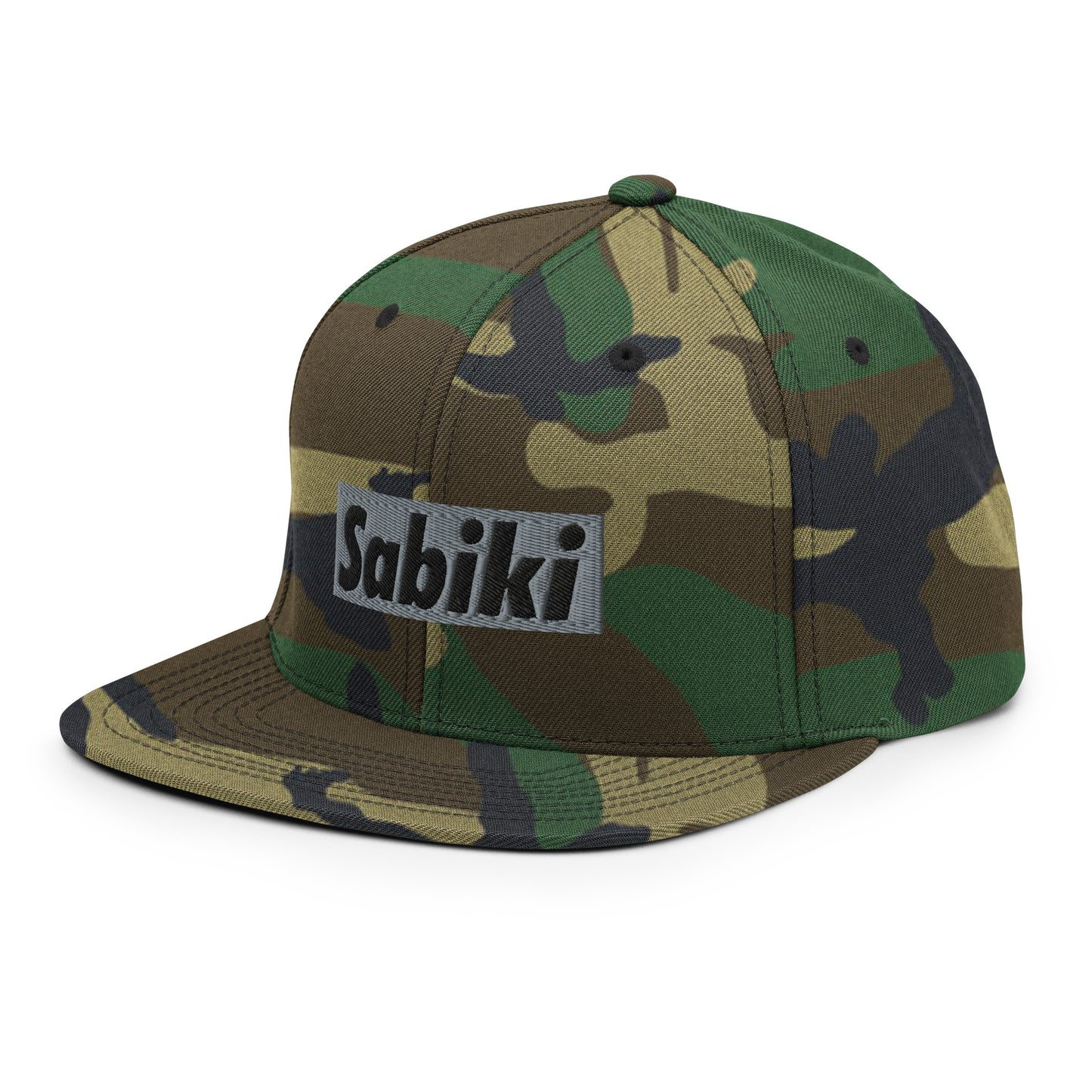 Silver Sabiki Box Snapback Hat