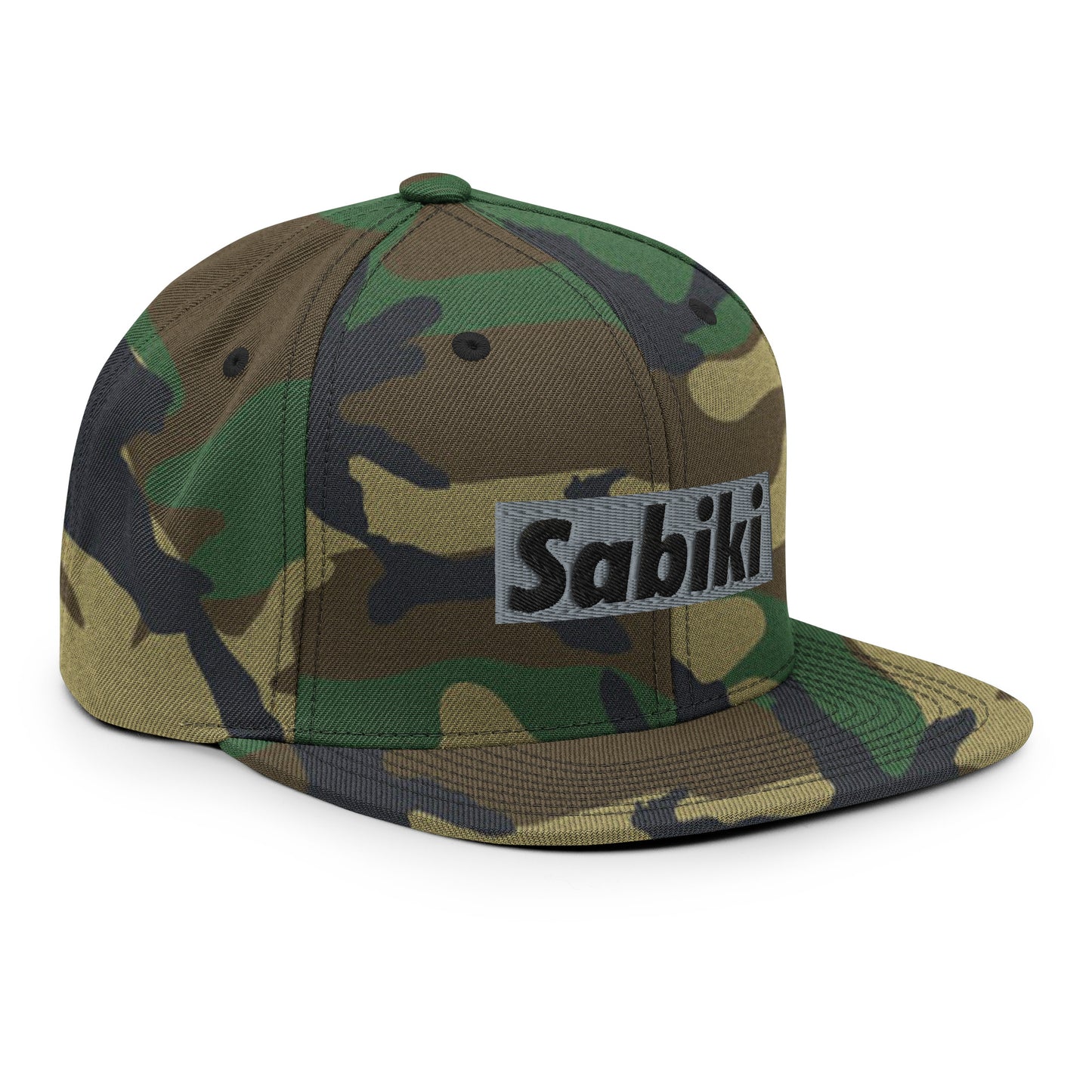 Silver Sabiki Box Snapback Hat