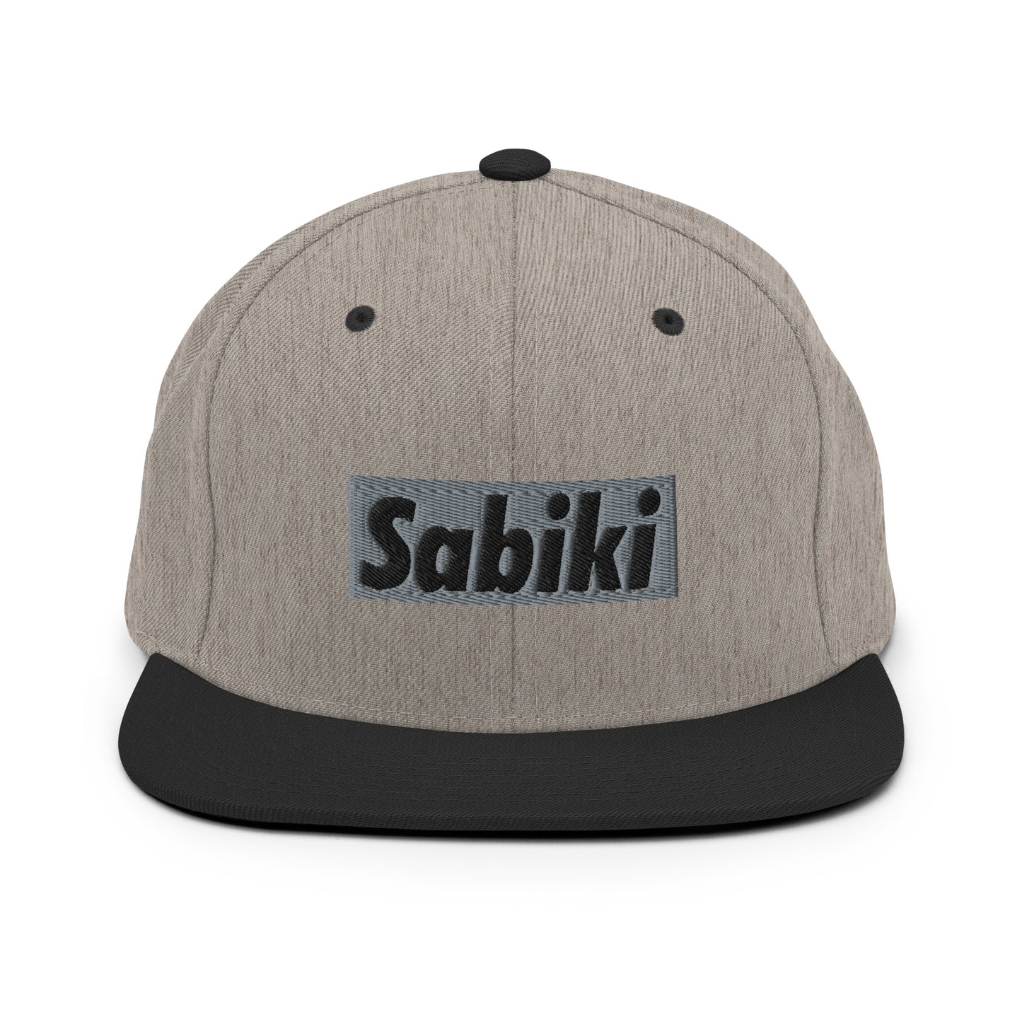 Silver Sabiki Box Snapback Hat