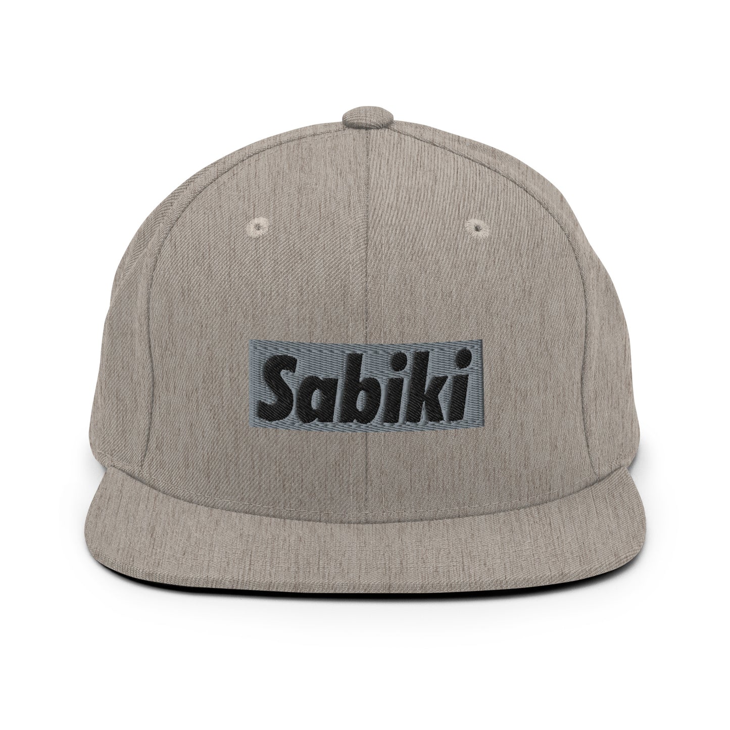 Silver Sabiki Box Snapback Hat
