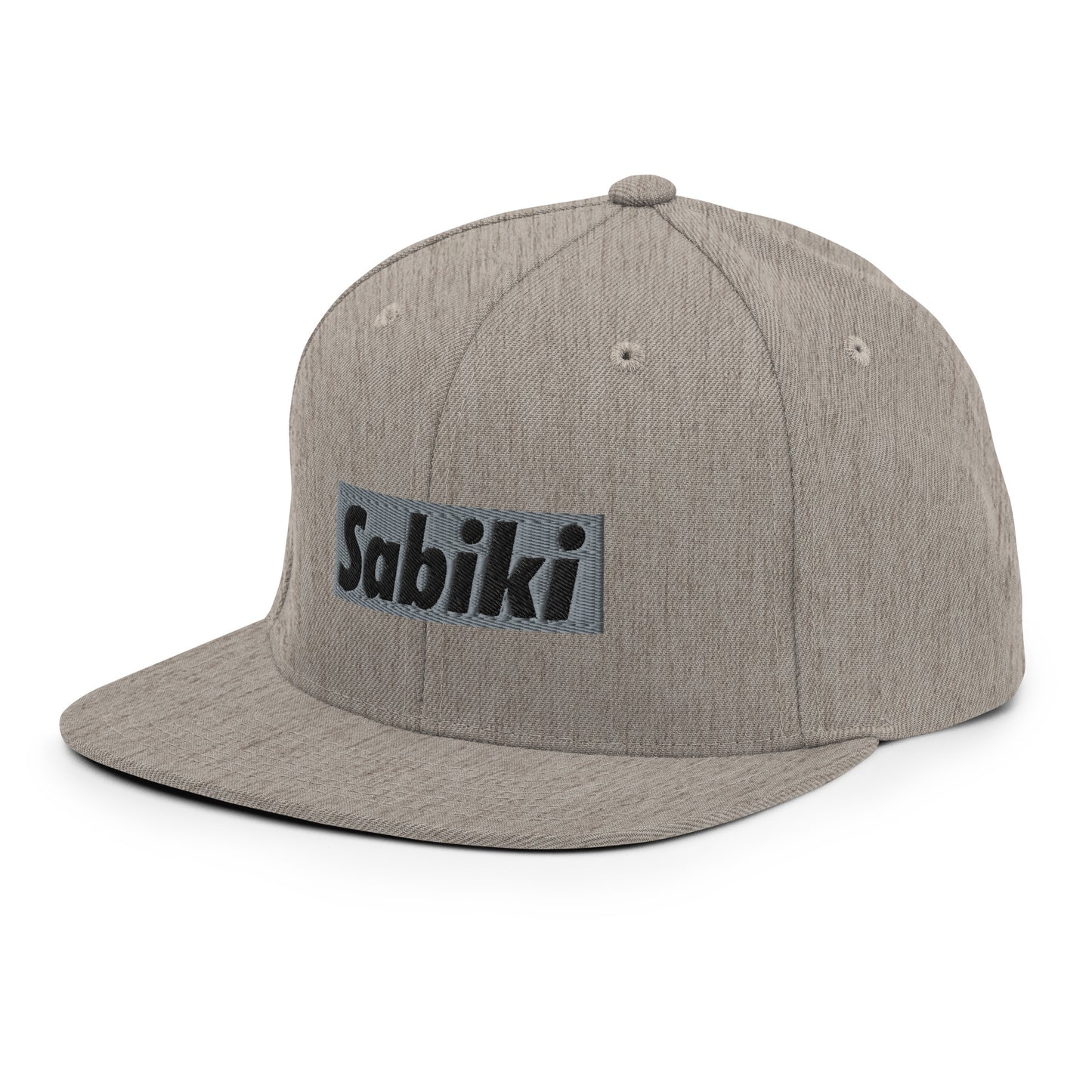 Silver Sabiki Box Snapback Hat