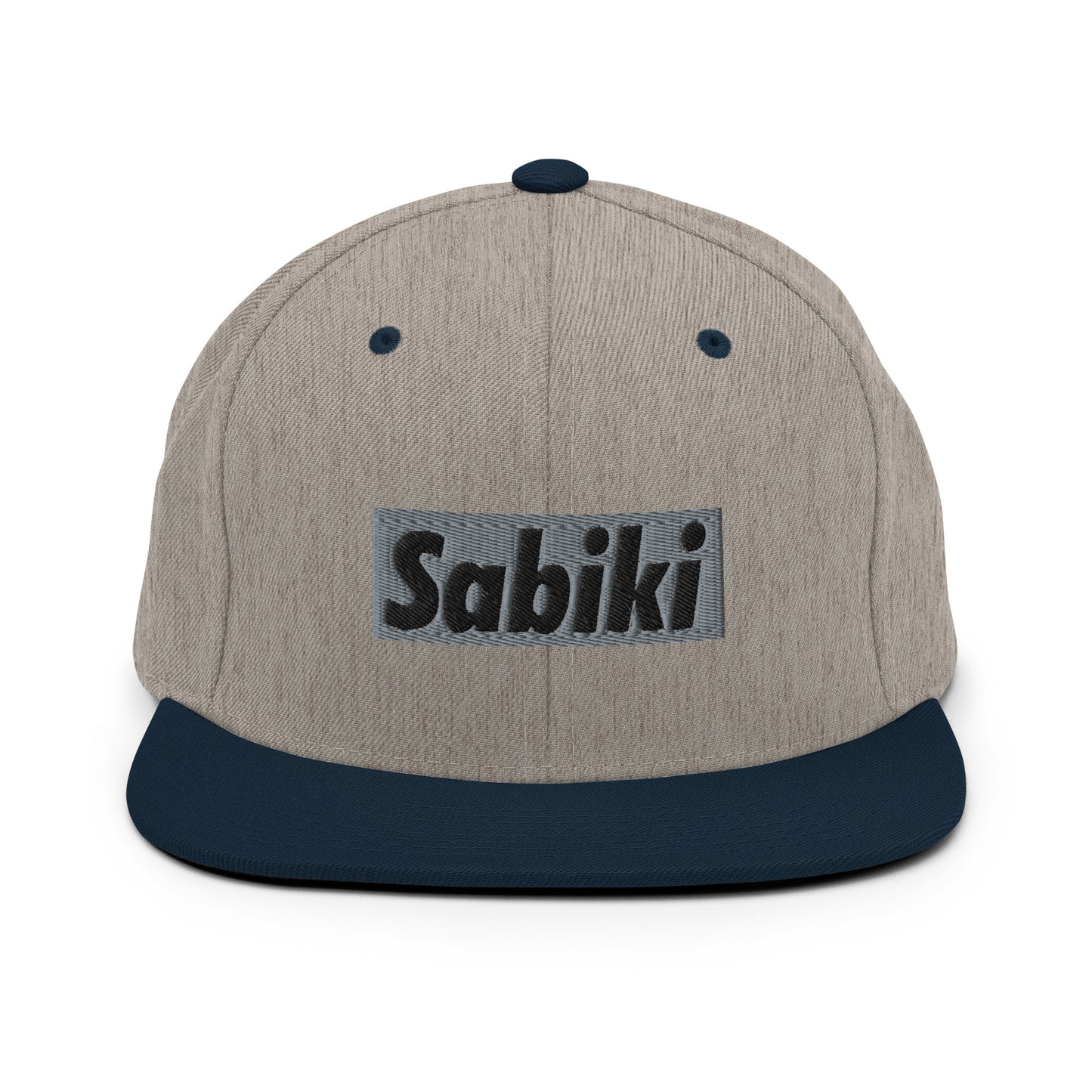 Silver Sabiki Box Snapback Hat