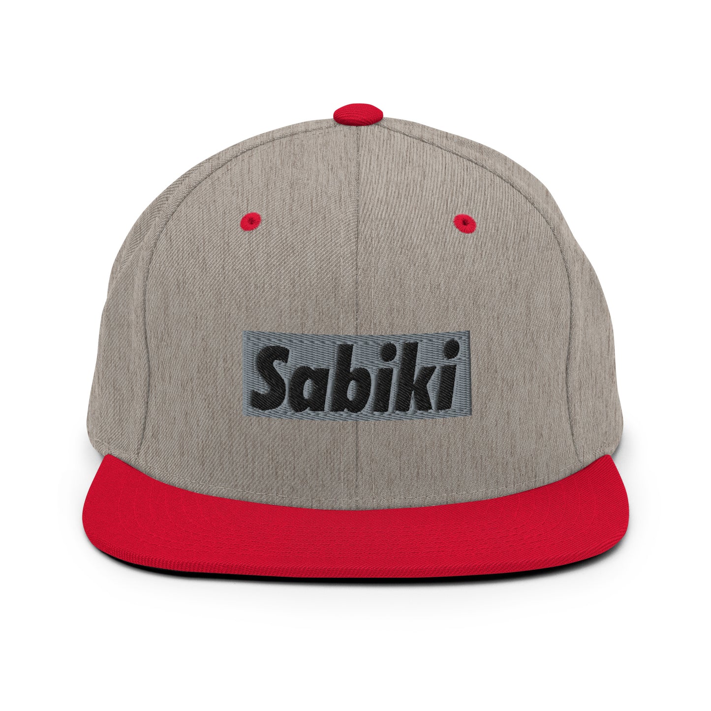 Silver Sabiki Box Snapback Hat
