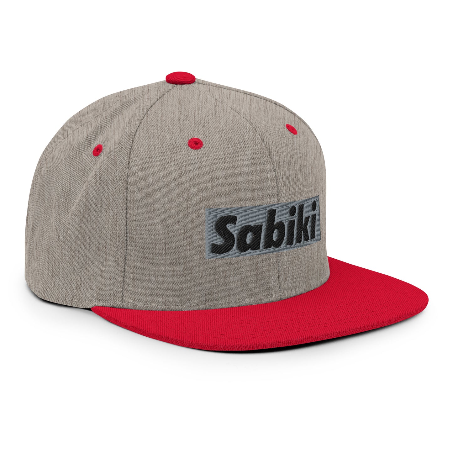 Silver Sabiki Box Snapback Hat