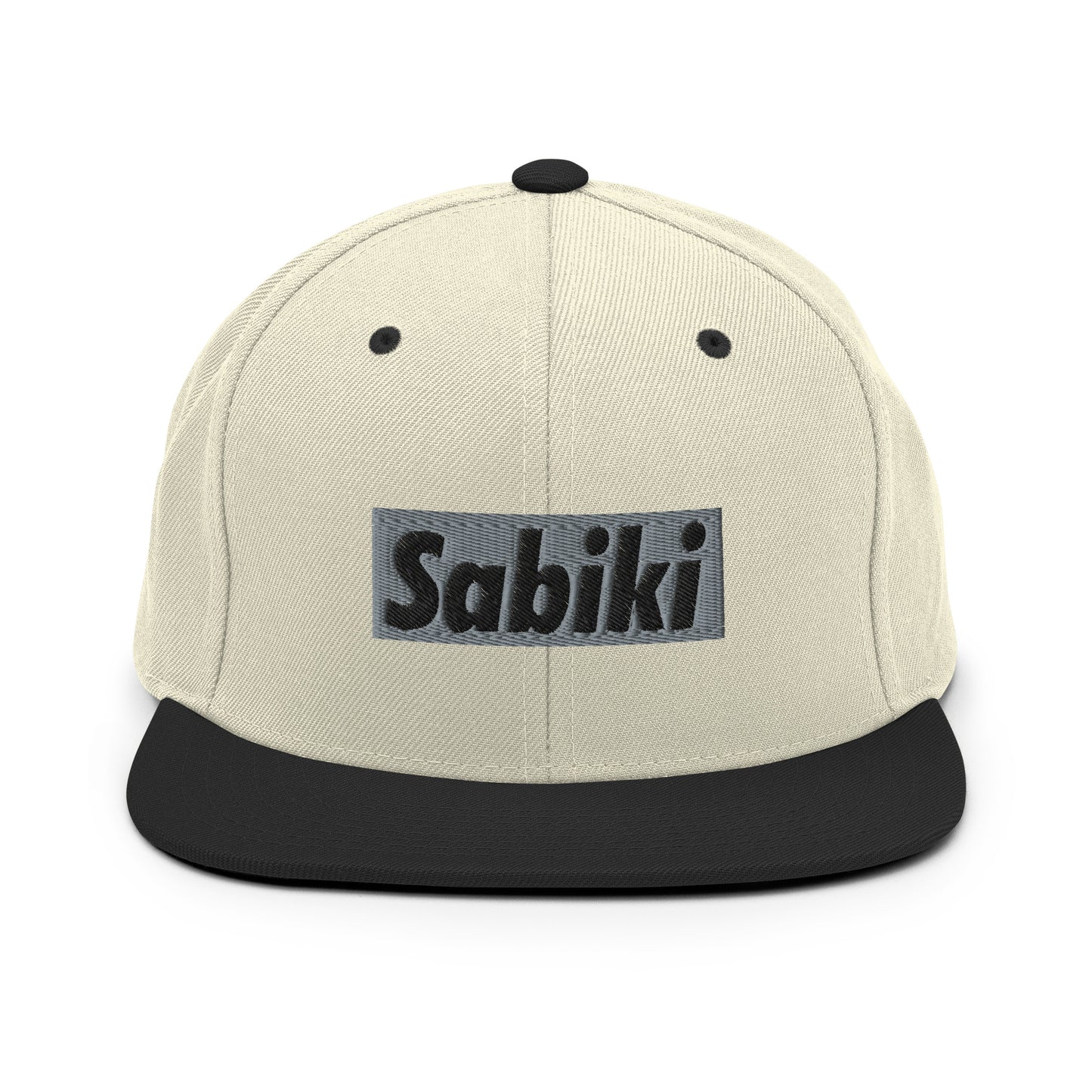 Silver Sabiki Box Snapback Hat