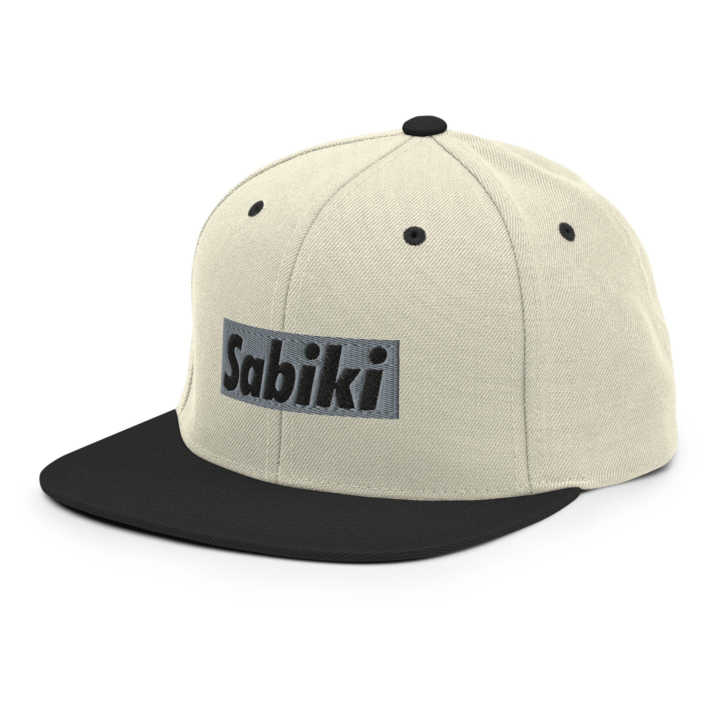 Silver Sabiki Box Snapback Hat