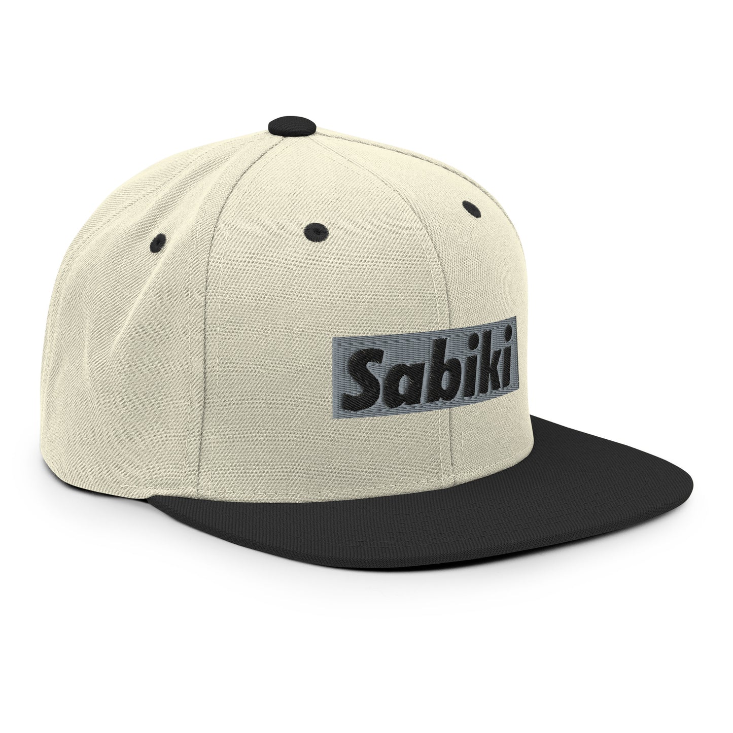 Silver Sabiki Box Snapback Hat
