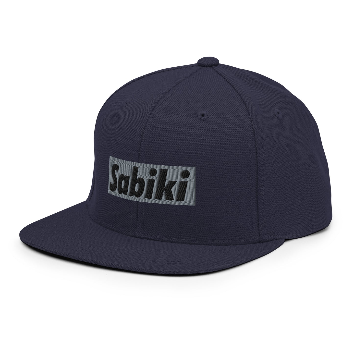 Silver Sabiki Box Snapback Hat