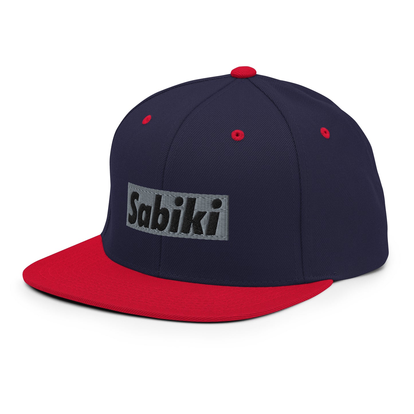 Silver Sabiki Box Snapback Hat