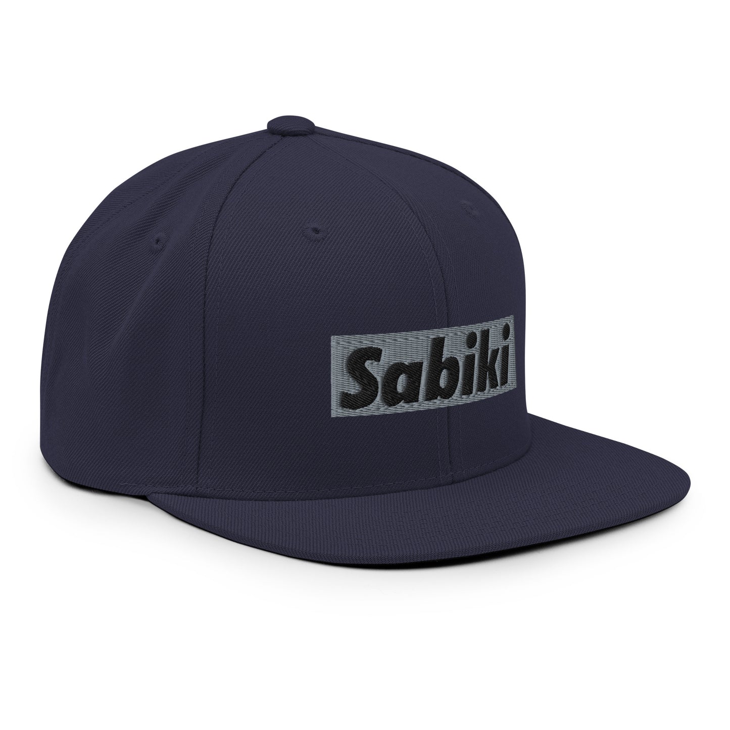 Silver Sabiki Box Snapback Hat