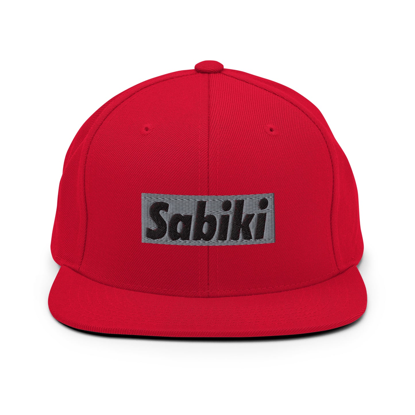 Silver Sabiki Box Snapback Hat