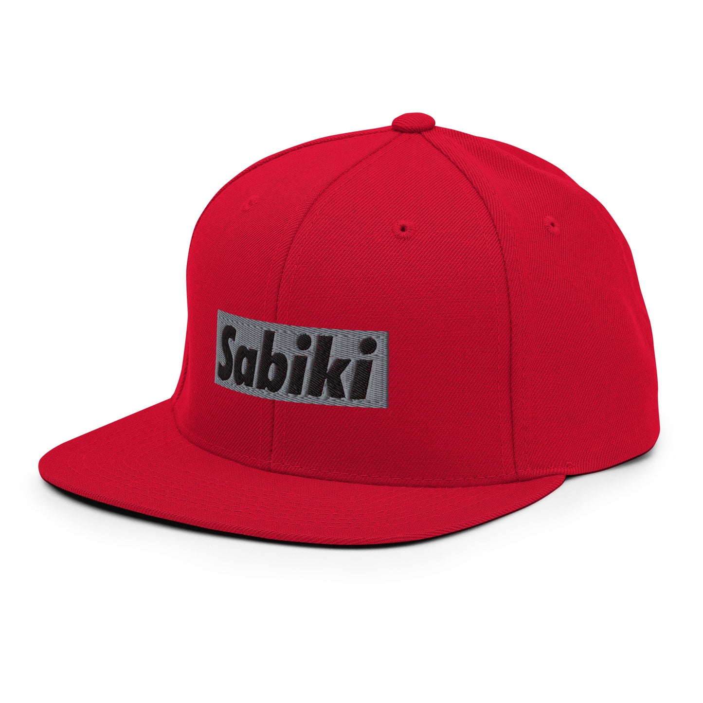 Silver Sabiki Box Snapback Hat
