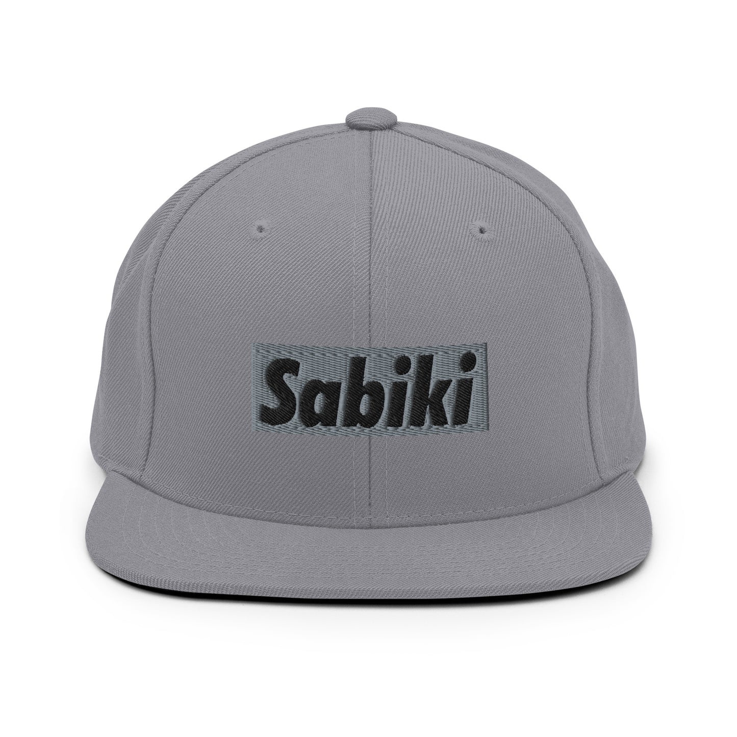 Silver Sabiki Box Snapback Hat