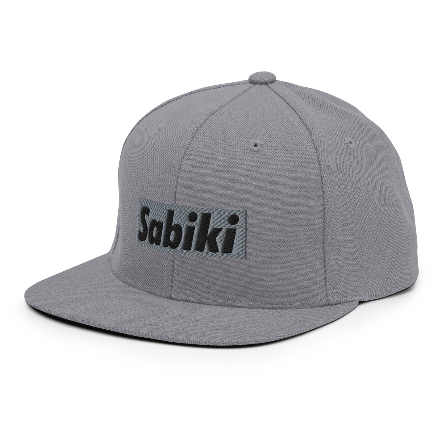 Silver Sabiki Box Snapback Hat