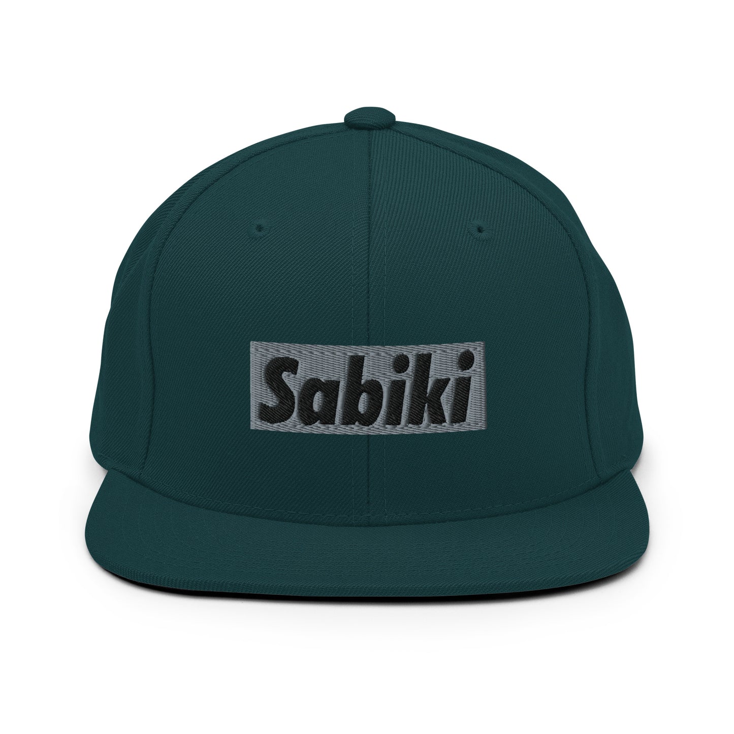 Silver Sabiki Box Snapback Hat