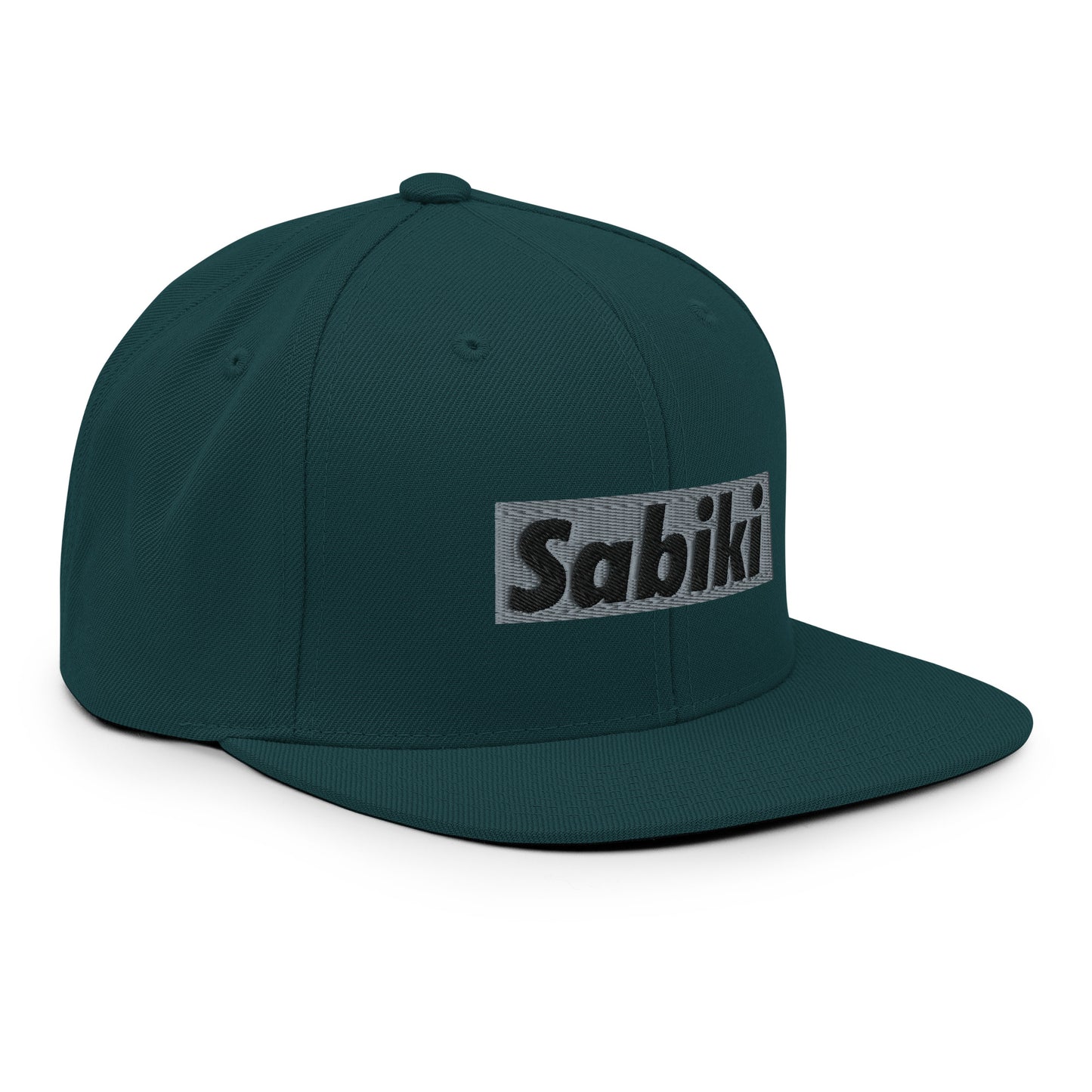 Silver Sabiki Box Snapback Hat