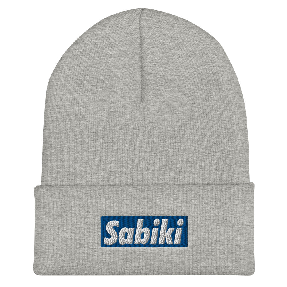 Blue Sabiki box Beanie.