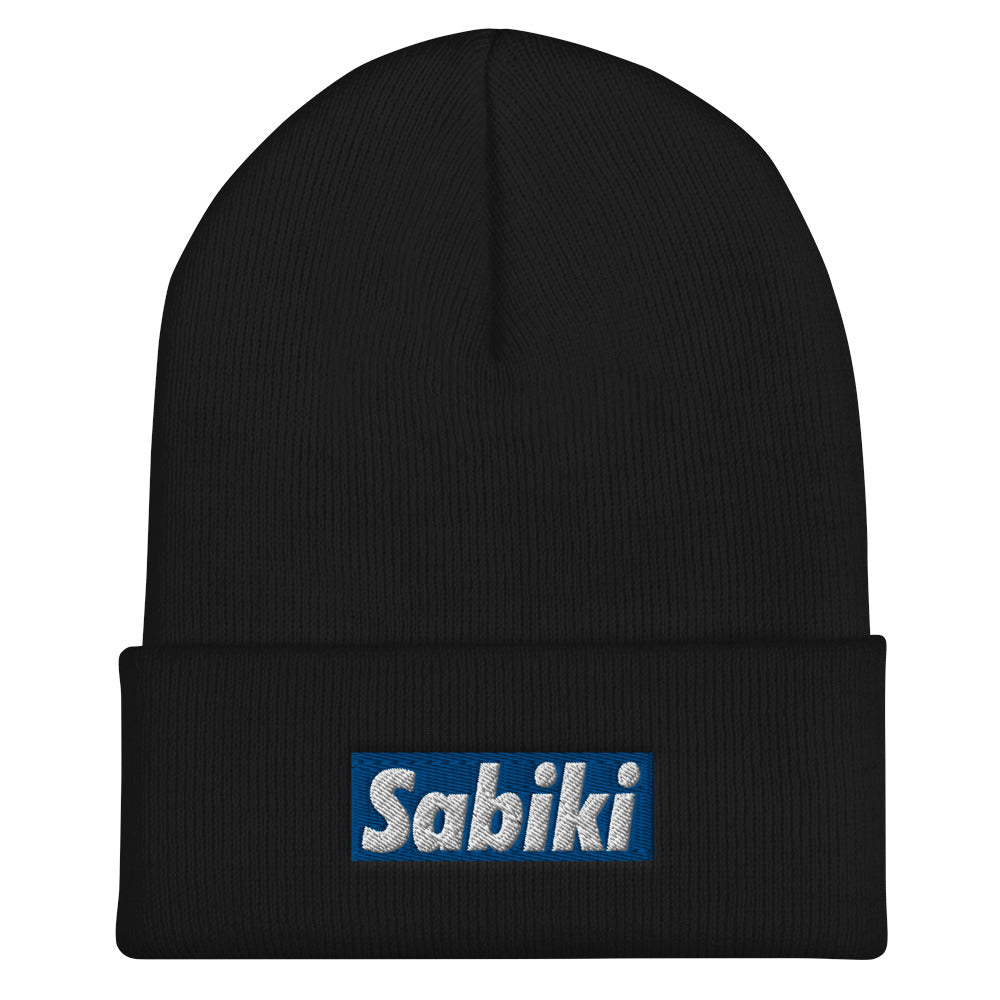 Blue Sabiki box Beanie.