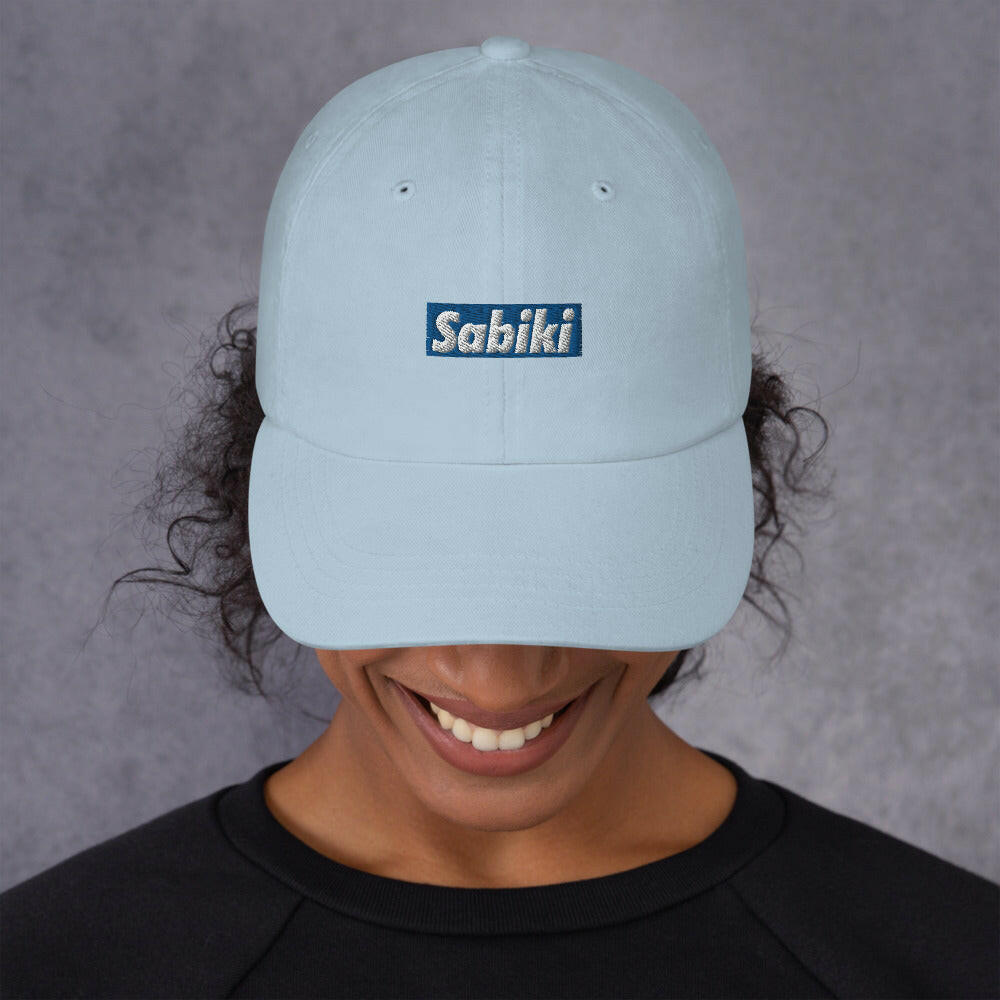 Blue Sabiki Box dad hat.