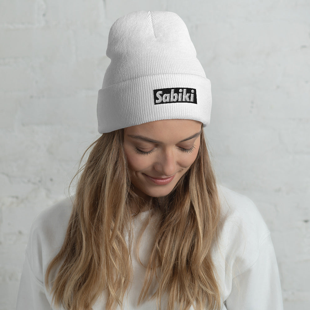 Black Sabiki box Beanie.