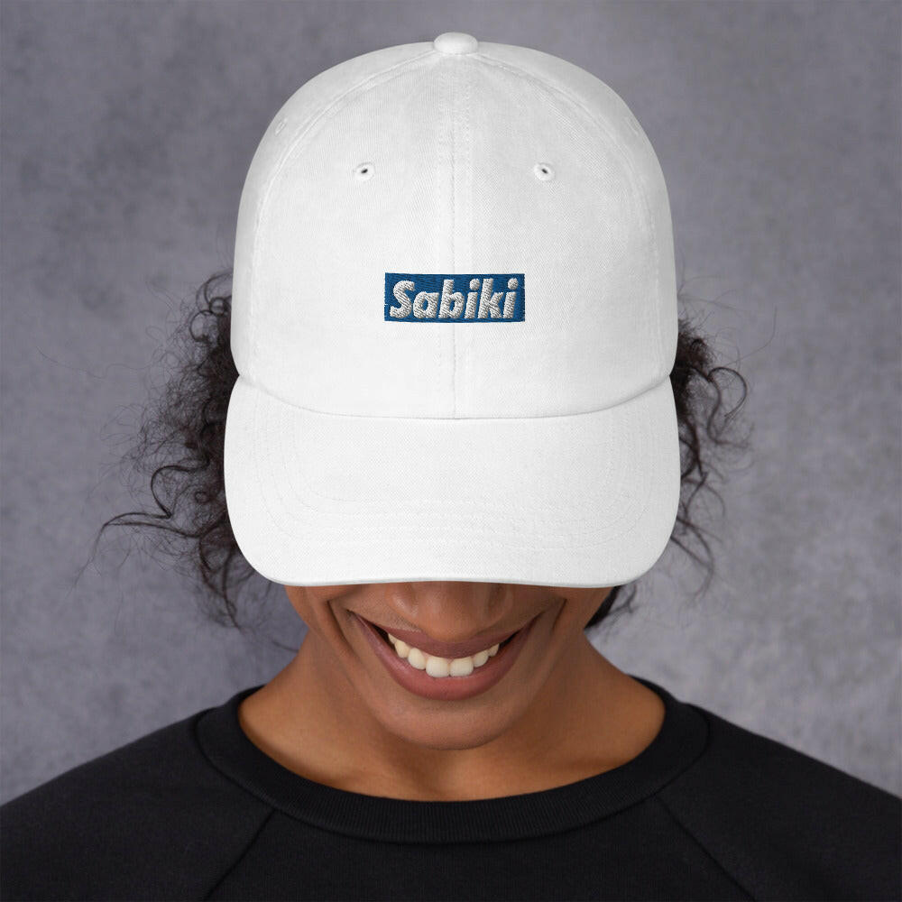 Blue Sabiki Box dad hat.