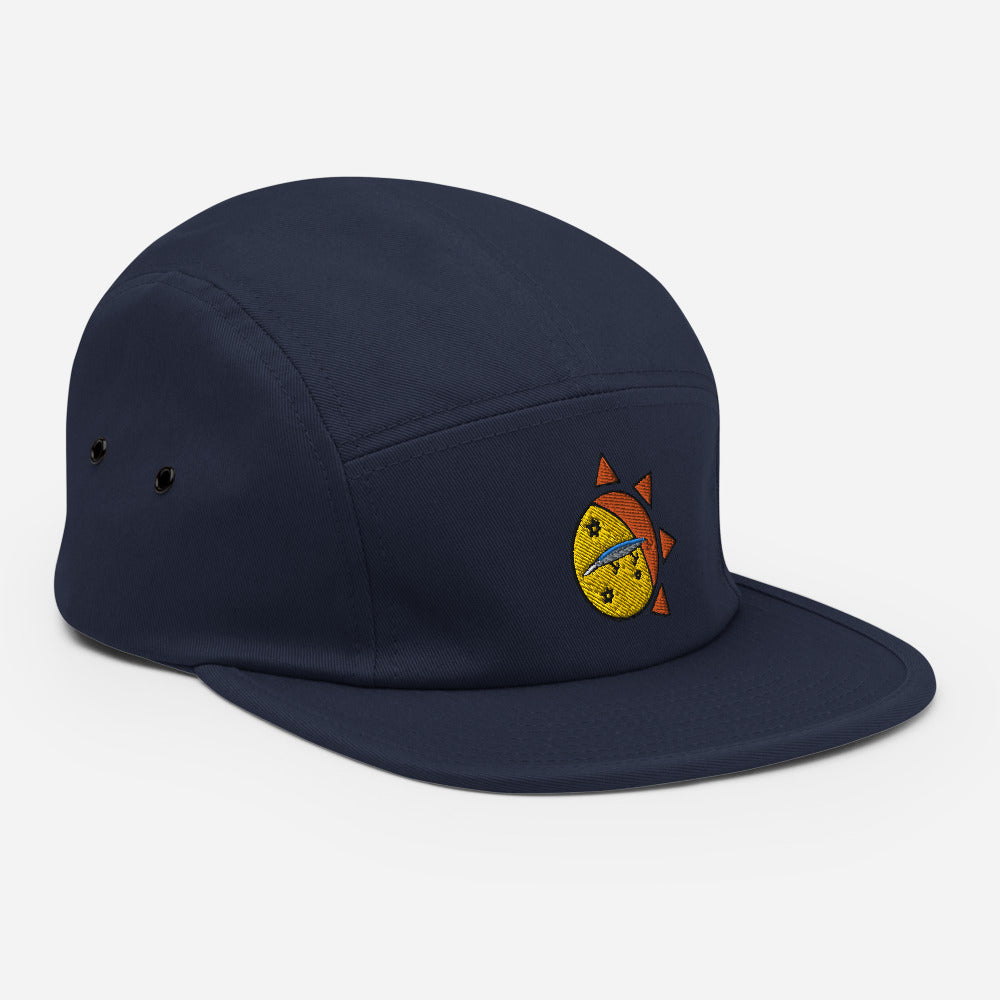 Moon & Sun Five Panel Cap.