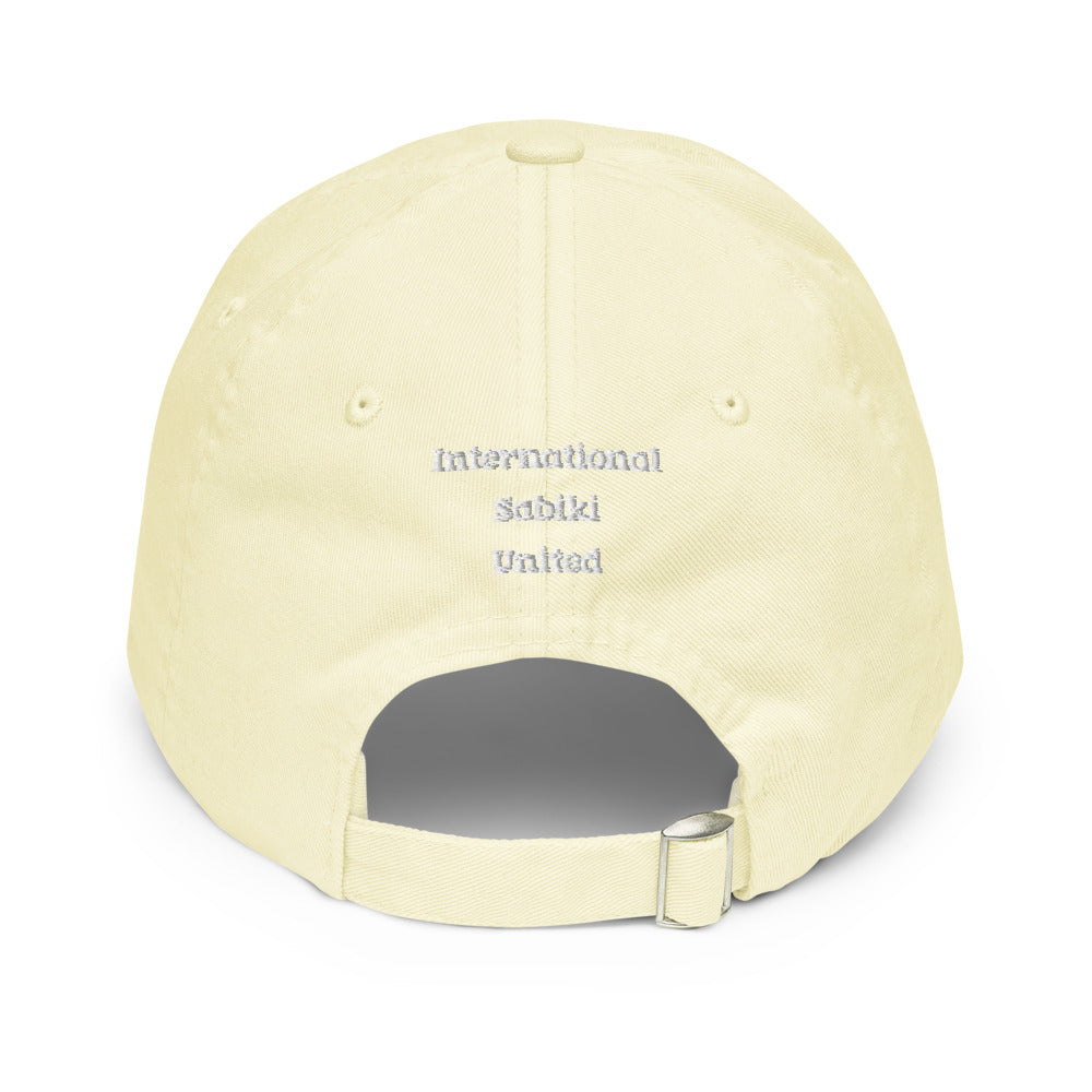ISU Delta Pastel baseball hat.