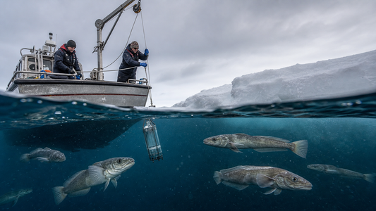 ‘南極の海水に残る魚の名簿――eDNAが見つけた40種と境界の向こう側’ 에디토리얼 이미지