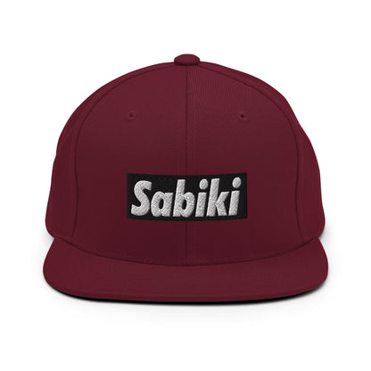 SABIKI BOX スナップバック｜ブラックロゴ・14色展開｜正面の商品画像（21枚目）