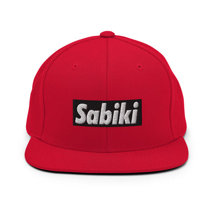 SABIKI BOX スナップバック｜ブラックロゴ・14色展開｜正面の商品画像（45枚目）