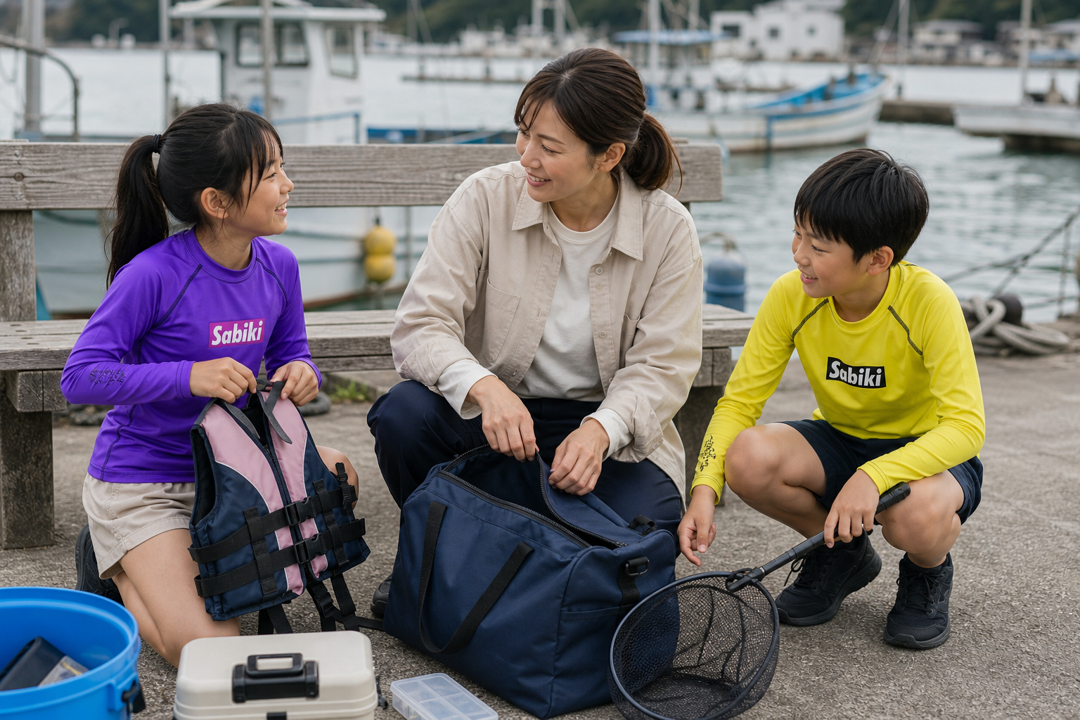 「子どもと釣りへ行く日の服装｜安全、日差し、着替えを先に決める」のメインビジュアル