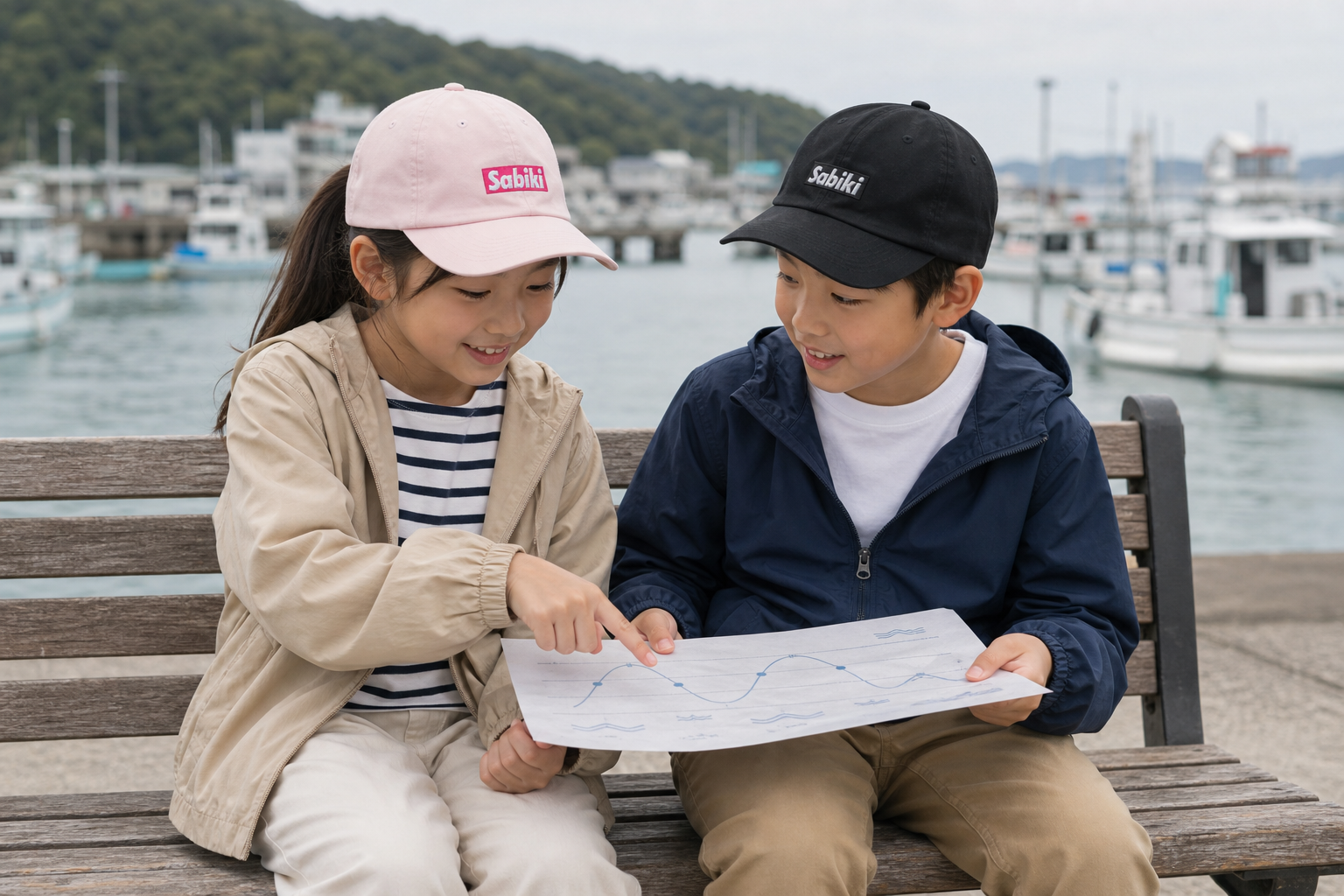 「子どもと釣りへ行く日の服装｜安全、日差し、着替えを先に決める」の着こなしイメージ