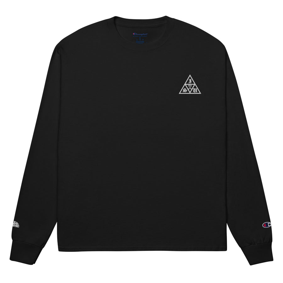 Champion メンズ 長袖Tシャツ｜正面の商品画像（1枚目）