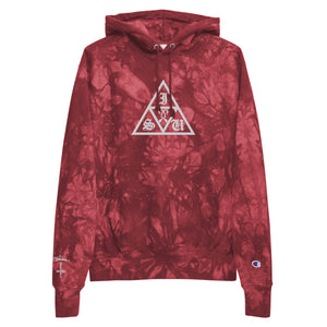 Unisex Champion tie-dye hoodie