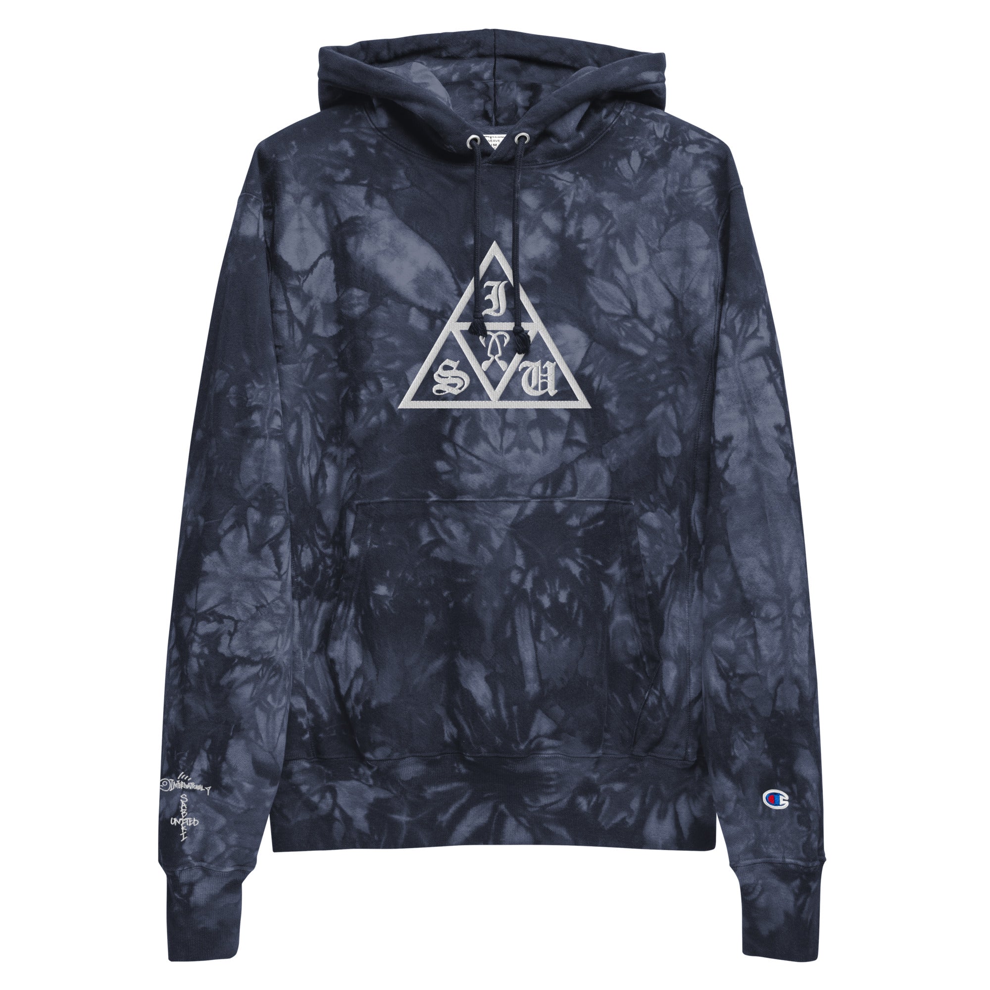 Unisex Champion tie-dye hoodie