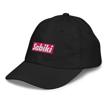 ピンク SABIKI BOX キッズ ベースボールキャップ｜左前の商品画像（4枚目）