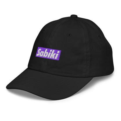 パープル SABIKI BOX キッズ ベースボールキャップ｜左前の商品画像（3枚目）