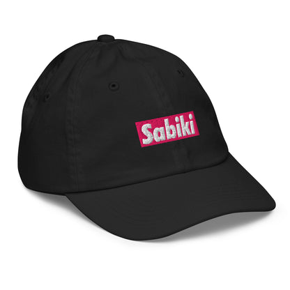 ピンク SABIKI BOX キッズ ベースボールキャップ｜右前の商品画像（6枚目）